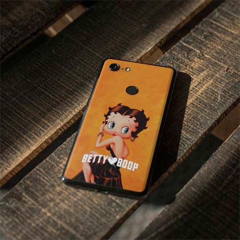 Betty Boop Little Black Dress Google Pixel 3 XL Skin